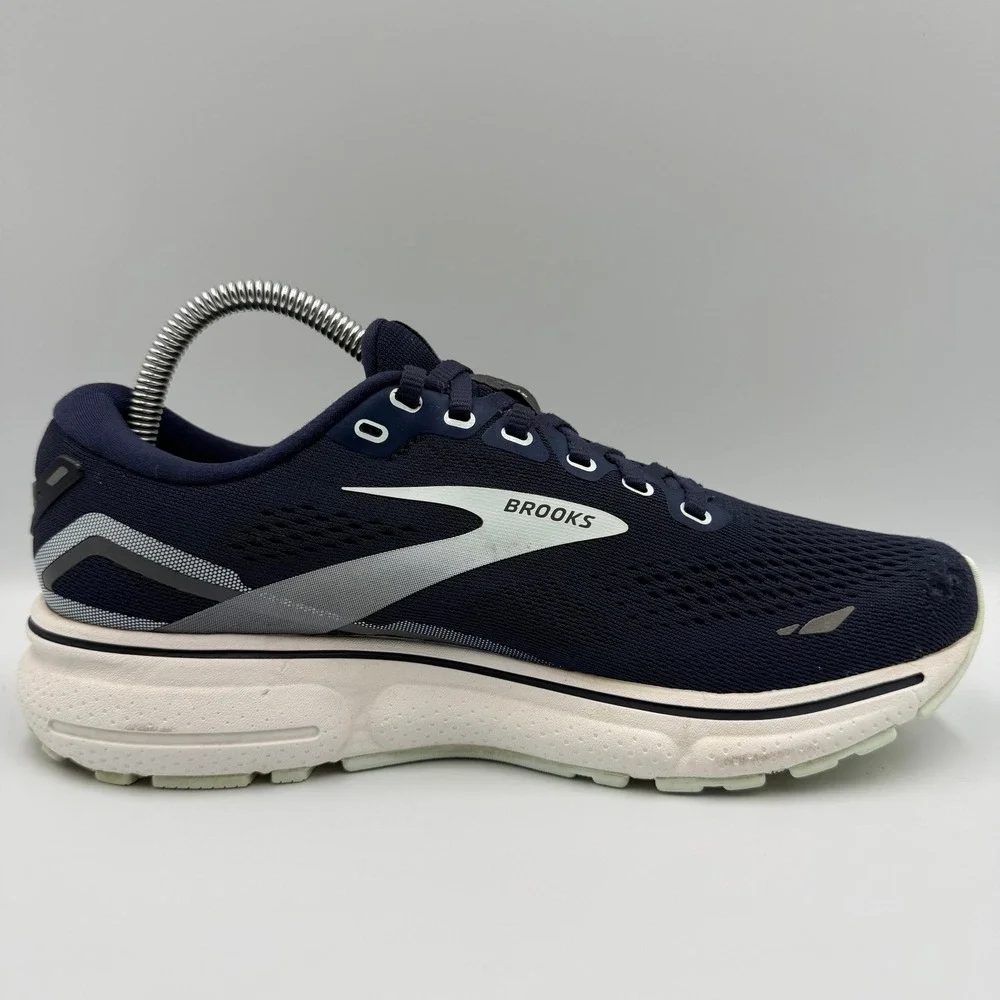 Brooks‎ Ghost 15 Blue White Running Shoes Sneakers Women's Size 8.5 1203801B450